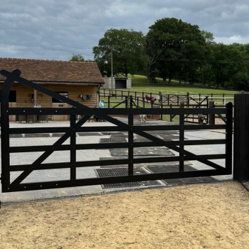 Aluminium Estate Gate