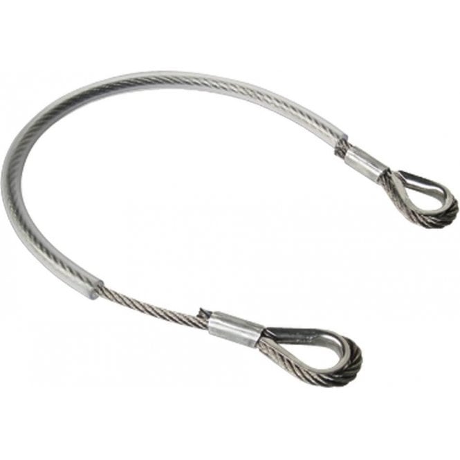 DEA DEA COL 515 Anti-falling stainless steel cable with 2 holes for swing doors