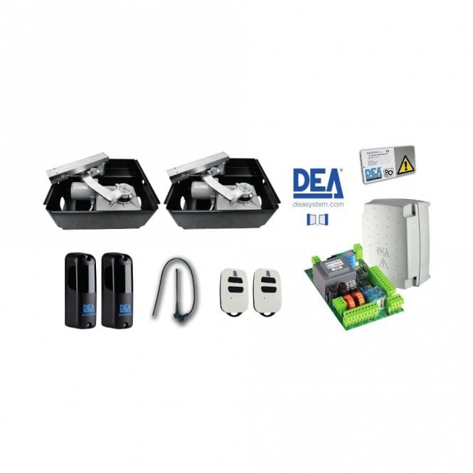 DEA DEA GHOST 100/24CLNET Twin Kit | 24V Encoder Swing Gate Motor | Up to 3.5m