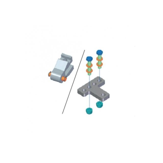 DEA DEA KIT ADA/FKS - OLI/N adapter kit for systems with 960mm brackets centre distance and 270mm operator stroke