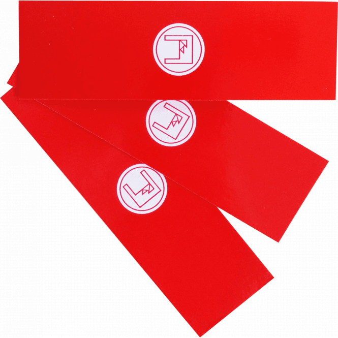 FADINI FADINI F/1097L Set of 12 retroreflective red stickers for the BARRI 88 beams