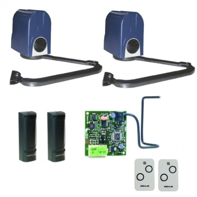 GENIUS AUTOMATION GENIUS AUTOMATION Genius Compas 24V Kit for Residential Swing Gates Up to 2.5m