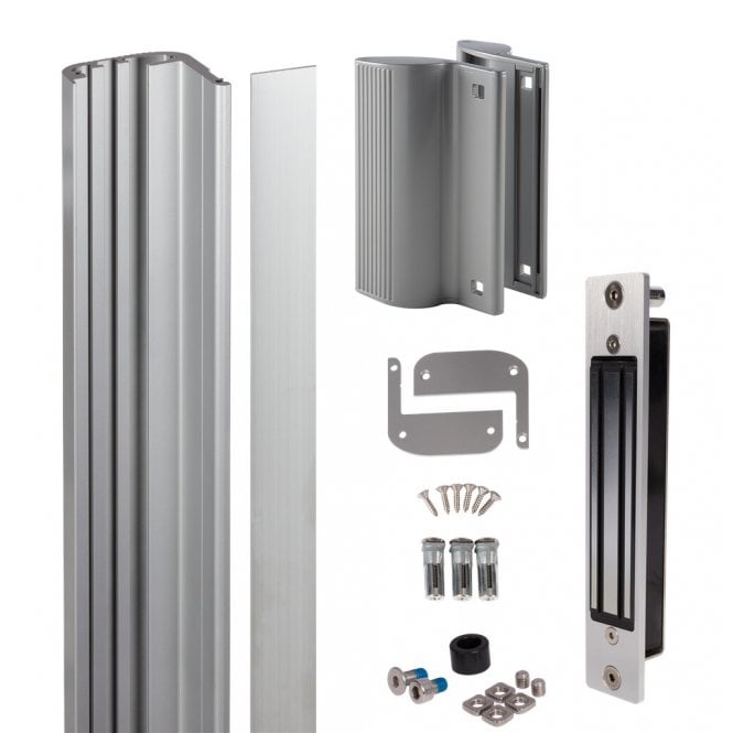 LOCINOX LOCINOX N-LINE-B-MAG-KIT | Swing Gate Electromagnetic Set | 2x MAGUNIT & 3006PULL