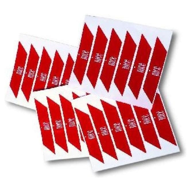 NICE NICE Red Adhesive Reflector Strips WA10