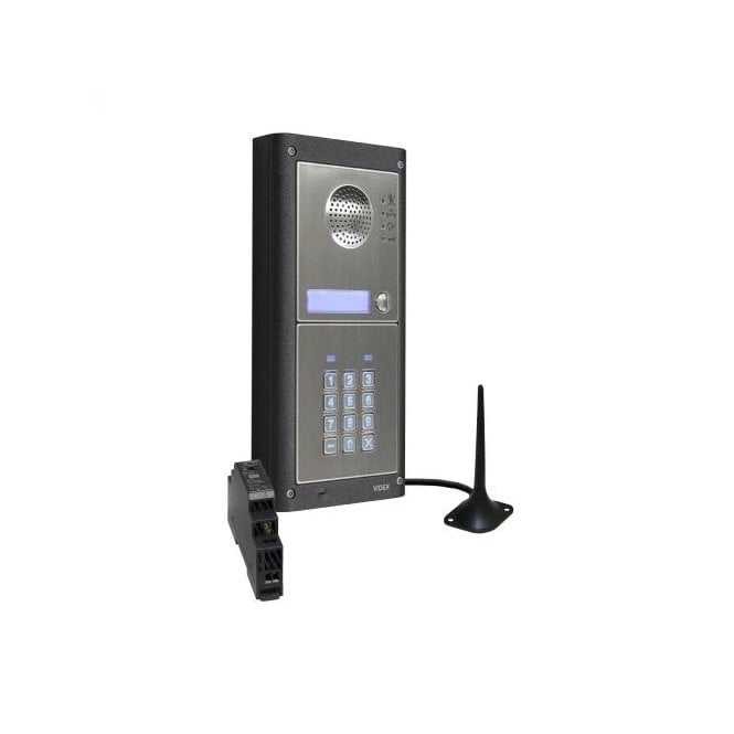 VIDEX VIDEX GSM4KCR-1S/M/4G | One Station 4G GSM Intercom with Keypad | Surface Mount